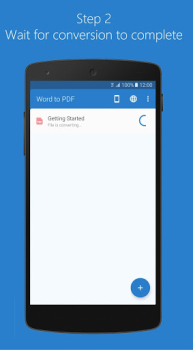 Скачать Word to PDF Работа для Андроид скриншот 3
