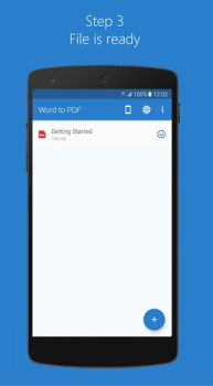 Скачать Word to PDF Работа для Андроид скриншот 4