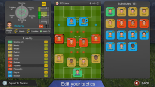 Скачать Pro League Soccer Спортивные игры для Андроид скриншот 5