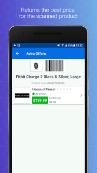 Скачать Free QR Scanner by Avira Инструменты для Андроид скриншот 2