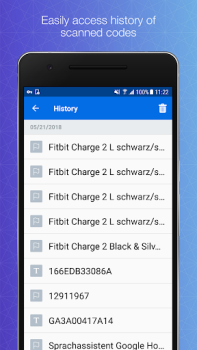 Скачать Free QR Scanner by Avira Инструменты для Андроид скриншот 4