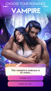 Скачать Crush: Werewolf &Vampire Story Симуляторы для Андроид скриншот 2