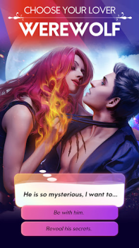 Скачать Crush: Werewolf &Vampire Story Симуляторы для Андроид скриншот 3