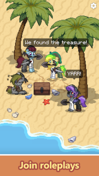 Скачать Pony Town - Социальная MMORPG Ролевые для Андроид скриншот 3