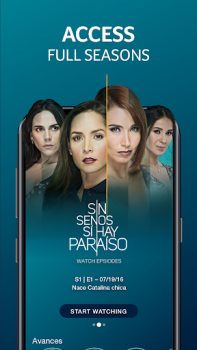 Скачать Telemundo: Series y TV en vivo Развлечения для Андроид скриншот 2