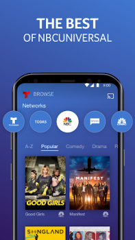 Скачать Telemundo: Series y TV en vivo Развлечения для Андроид скриншот 4