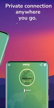 Скачать Shenzo VPN - Private & Safe Инструменты для Андроид скриншот 2