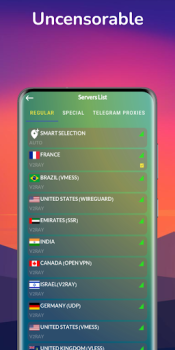 Скачать Shenzo VPN - Private & Safe Инструменты для Андроид скриншот 3
