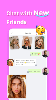 Скачать Candy Chat - Live video chat Развлечения для Андроид скриншот 2