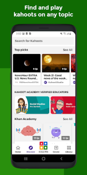 Скачать Kahoot! Play & Create Quizzes Образование для Андроид скриншот 5