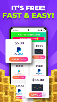 Скачать PLAYTIME - Earn Money Playing Развлечения для Андроид скриншот 4