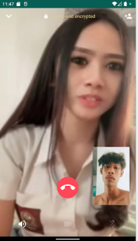 Скачать Video Call Cewek Sma Развлечения для Андроид скриншот 4