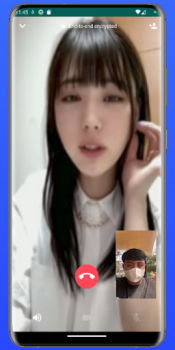 Скачать Video Call Cewek Jepang Cantik Развлечения для Андроид скриншот 6