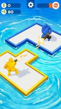Скачать War of Rafts: бой на плотах Аркады для Андроид скриншот 2