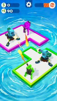 Скачать War of Rafts: бой на плотах Аркады для Андроид скриншот 3