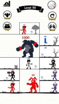 Скачать Stick Fight: Endless Battle Стратегии для Андроид скриншот 3