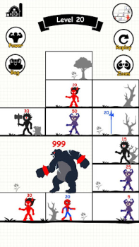 Скачать Stick Fight: Endless Battle Стратегии для Андроид скриншот 4