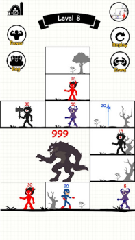 Скачать Stick Fight: Endless Battle Стратегии для Андроид скриншот 6