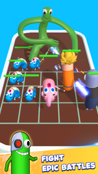 Скачать Merge Master: Monster Run 3D Экшен для Андроид скриншот 3