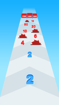 Скачать Number Merge: Run Master 3D Казуальные для Андроид скриншот 2