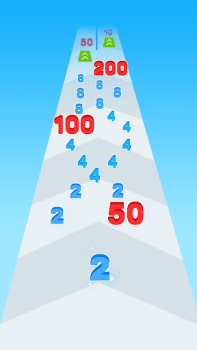 Скачать Number Merge: Run Master 3D Казуальные для Андроид скриншот 3