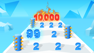 Скачать Number Merge: Run Master 3D Казуальные для Андроид скриншот 6
