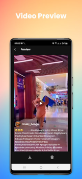 Скачать InSaver - Video Downloader Социальные для Андроид скриншот 3