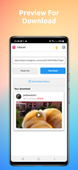 Скачать InSaver - Video Downloader Социальные для Андроид скриншот 7