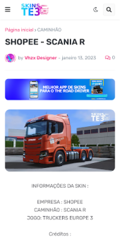 Скачать Skins Truckers Of Europe 3 Развлечения для Андроид скриншот 3