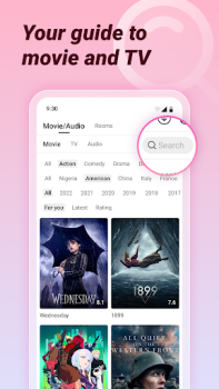 Скачать MovieRoom-K-Dramas,Nollywood Социальные для Андроид скриншот 2