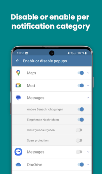 Скачать Disable Notification Popups Инструменты для Андроид скриншот 4