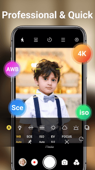 Скачать Камера для Android - HD-камера Фотография для Андроид скриншот 2