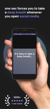 Скачать one sec | app blocker, focus Работа для Андроид