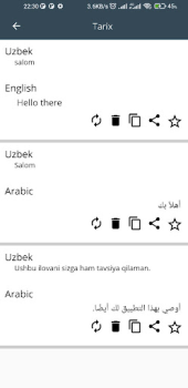 Скачать O'zbekcha-arabcha tarjimon Образование для Андроид скриншот 5