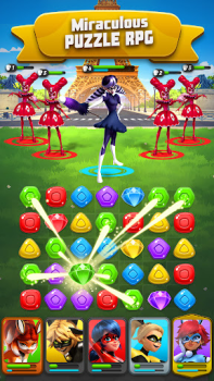 Скачать Miraculous Puzzle Hero Match 3 Казуальные для Андроид скриншот 5