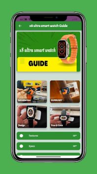 Скачать x8 ultra smart watch Guide Образование для Андроид скриншот 7