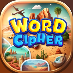 Логотип Word Cipher-Word Decoding Game