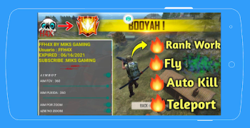 Скачать ffh4x mod menu for fire Настольные игры для Андроид скриншот 2