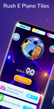 Скачать Rush E Piano tiles Музыкальные игры для Андроид скриншот 5