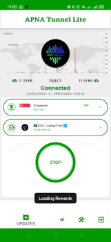 Скачать APNA TUNNEL LITE Инструменты для Андроид скриншот 2