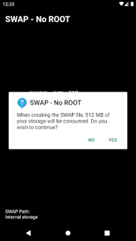 Скачать SWAP - No ROOT Инструменты для Андроид скриншот 2
