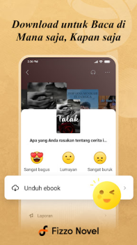 Скачать Fizzo Novel - Reading Offline Книги и справочники для Андроид скриншот 6