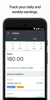 Скачать Grab Driver: App for Partners Карты и навигация для Андроид скриншот 4