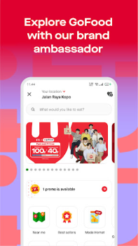 Скачать Gojek - Transportasi & Makanan Путешествия для Андроид скриншот 3