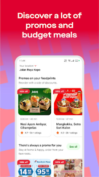 Скачать Gojek - Transportasi & Makanan Путешествия для Андроид скриншот 4