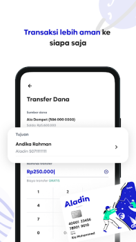 Скачать Aladin : Bank Syariah Digital Финансы для Андроид скриншот 3