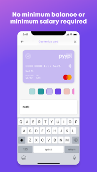 Скачать Pyypl - платёжная карта Финансы для Андроид скриншот 5