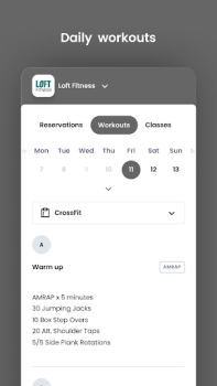 Скачать Loft Fitness Здоровье и фитнес для Андроид скриншот 4