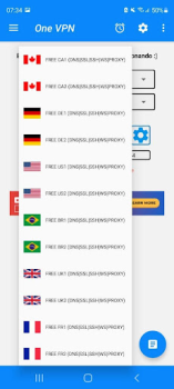Скачать One VPN Инструменты для Андроид скриншот 2
