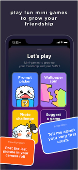 Скачать SUSH Grow cute virtual animal Социальные для Андроид скриншот 4